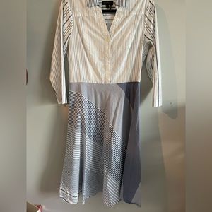 Donna Karan collared dress